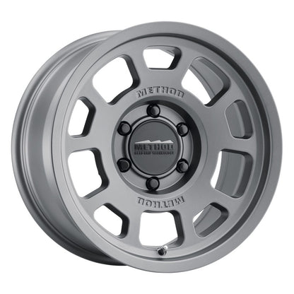 Method Wheels Method MR705 17x8.5 0mm Offset 6x5.5 106.25mm CB Titanium Wheel
