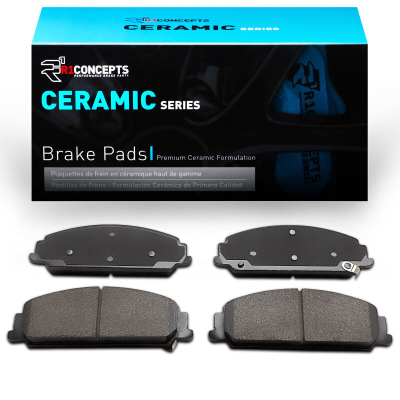 R1 Concepts R1 08-09 Pontiac G8 Front Ceramic Brake Pads
