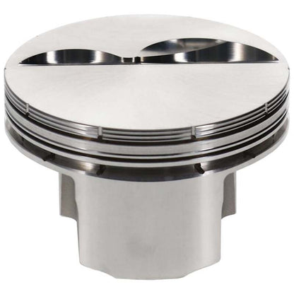 JE Pistons Chevrolet Small Block Stock Car 4.060in Bore 1.250 CD Flat Top -3.8cc - Set of 8