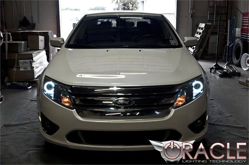 ORACLE Lighting Oracle 10-11 Ford Fusion LED Headlight Halo Kit - Green