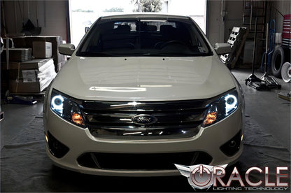 ORACLE Lighting Oracle 10-11 Ford Fusion LED Headlight Halo Kit - Green