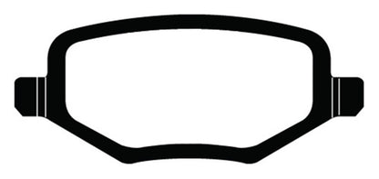 EBC 12+ Chrysler Town & Country 3.6 Ultimax2 Rear Brake Pads
