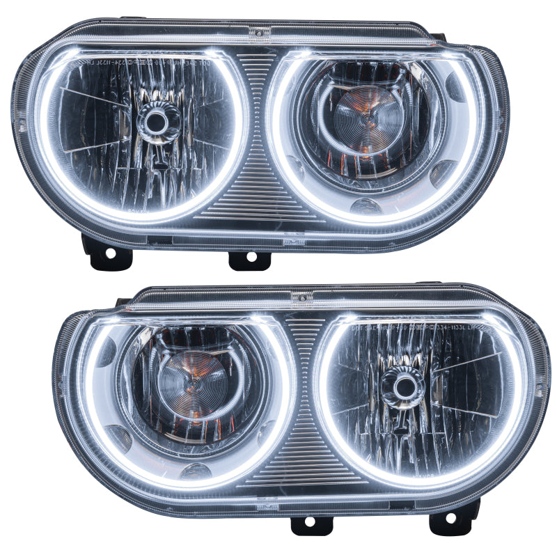 ORACLE Lighting Oracle 08-14 Dodge Challenger SMD HL (Non-HID) - ColorSHIFT w/ 2.0 Controller