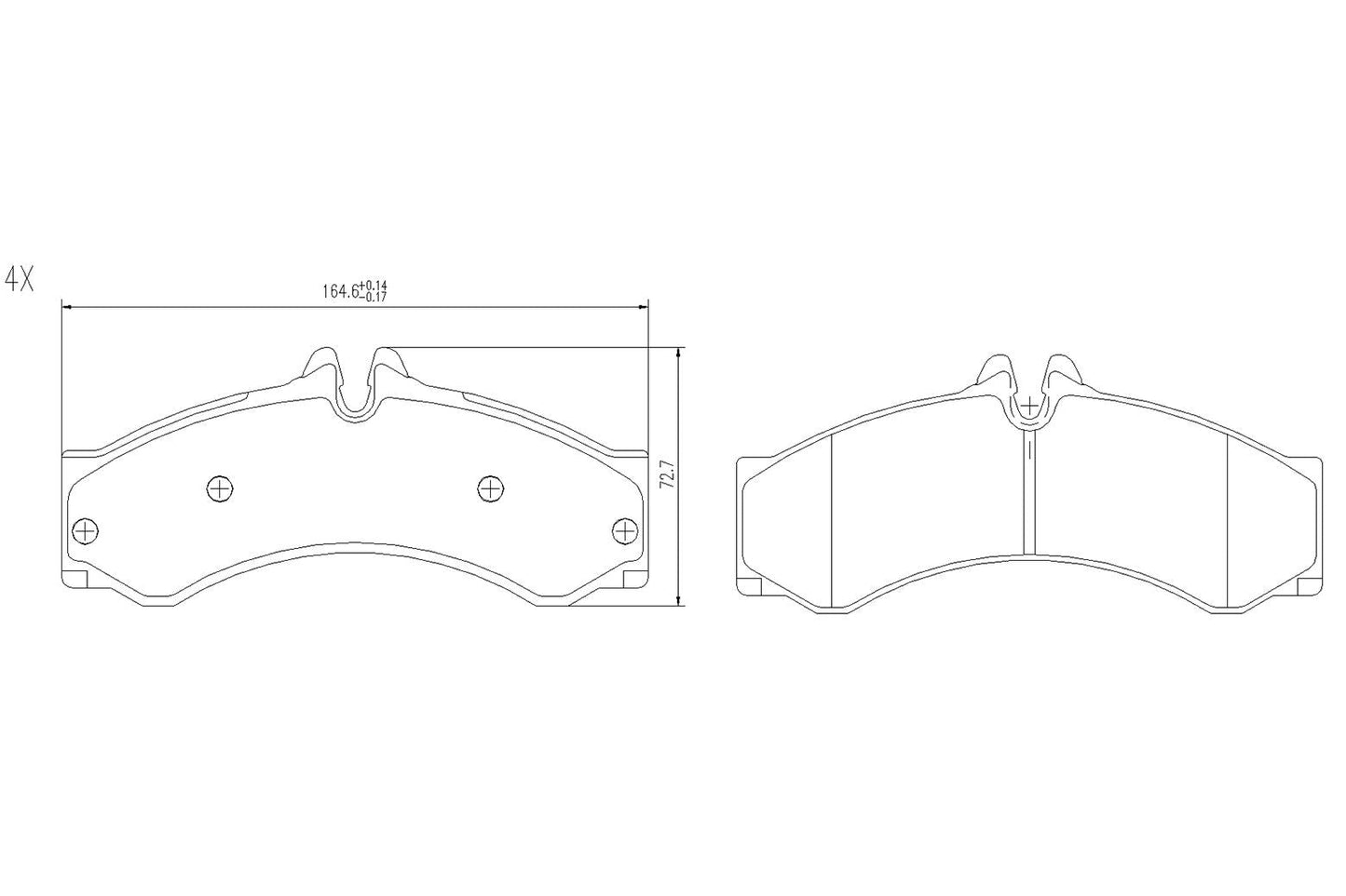 BOGAP A8210173 Brake Pad Set, Disc Brake