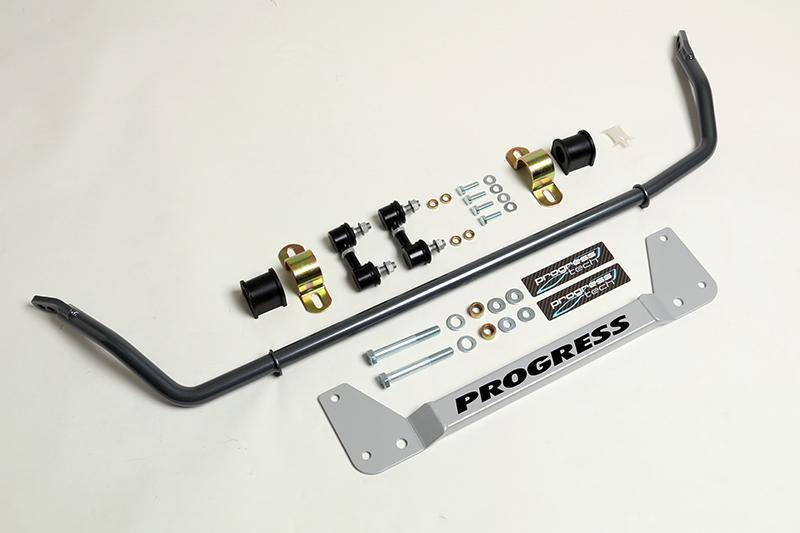 Progress Technology Progress Tech 02-06 Acura RSX Rear Sway Bar (24mm - Adjustable w/ End Links and Bar Brace)