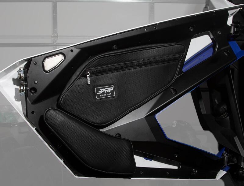 PRP Seats PRP Polaris RZR PRO XP/PRO R/Turbo R Front Door Bags with Knee Pad (Pair)