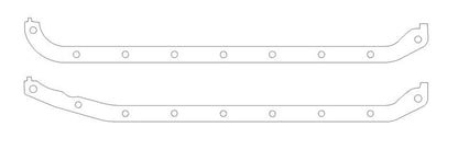 Cometic Gasket Cometic GM SB2.2 Small Block V8 .060in AFM Oil Pan Gasket Kit