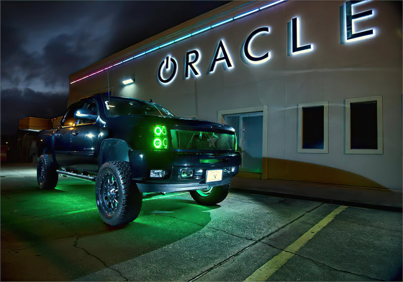 ORACLE Lighting Oracle Chevrolet Silverado 07-13 LED Halo Kit Round Style - White
