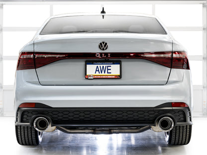 AWE Tuning 22-25 Volkswagen Jetta GLI Track Edition Exhaust - Chrome Silver Tips