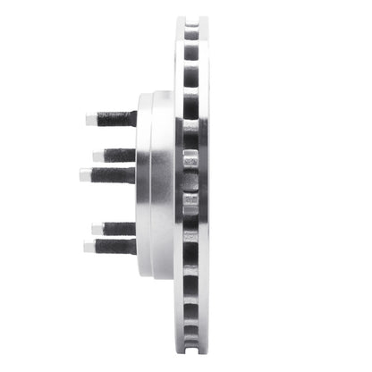 R1 Concepts R1 95-97 Ford Ranger (USA/Canada) Front Left Drilled & Slotted Silver Brake Rotor