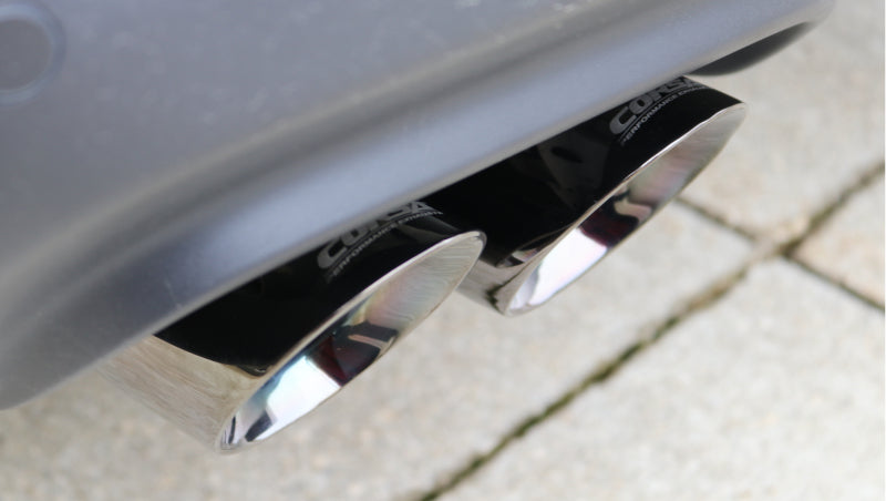 CORSA Performance Corsa 15-16 Dodge Challenger Xtreme Cat-Back Dual Rear Exit with Twin 3.5in Polished Pro-Series Tips