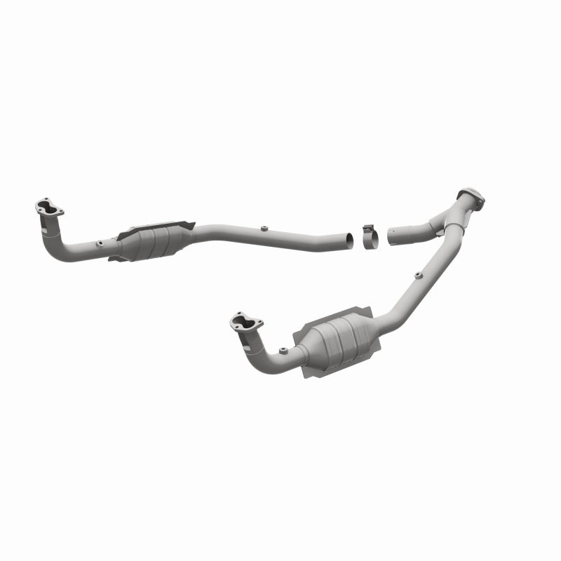 MagnaFlow DF Cat. Conv 97 Land Rover Defender 90 4.0L Y-Pipe Assy / 96-99 Discovery 4.0L Y-Pipe Assy