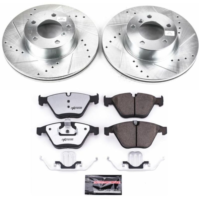 PowerStop Power Stop 09-10 BMW 328i xDrive Front Z26 Street Warrior Brake Kit