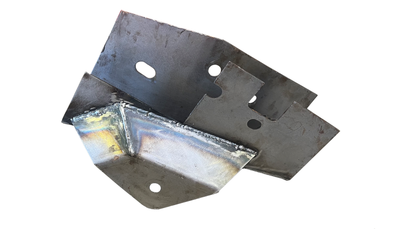 RustBuster Rust Buster 2004-2008 Ford F-150 Center Rear Frame Section with ward Leaf Spring Mount - Right