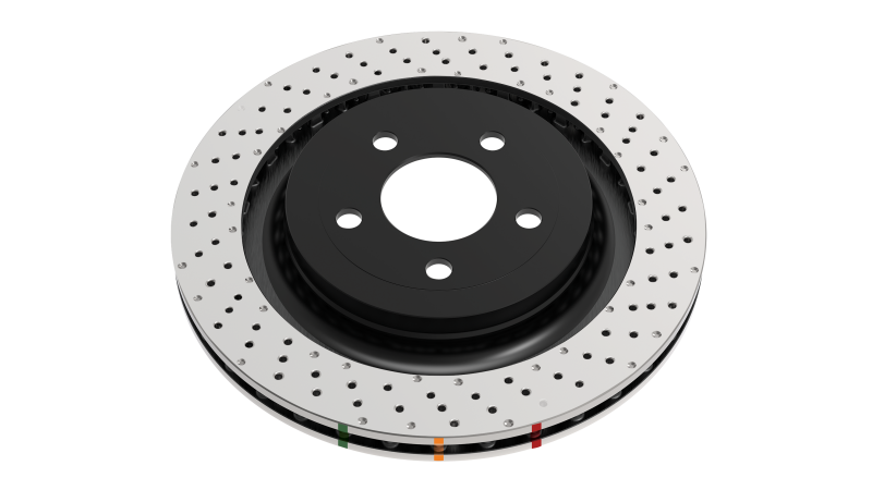 DBA 15-20 Ford Mustang (w/GT Performance Package) Rear 4000 Series Drilled Wavy Rotor