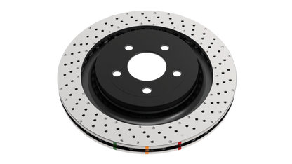 DBA 2015 Porsche Macan S (w/350mm Front Rotor) Front 4000 Series Drilled Rotor
