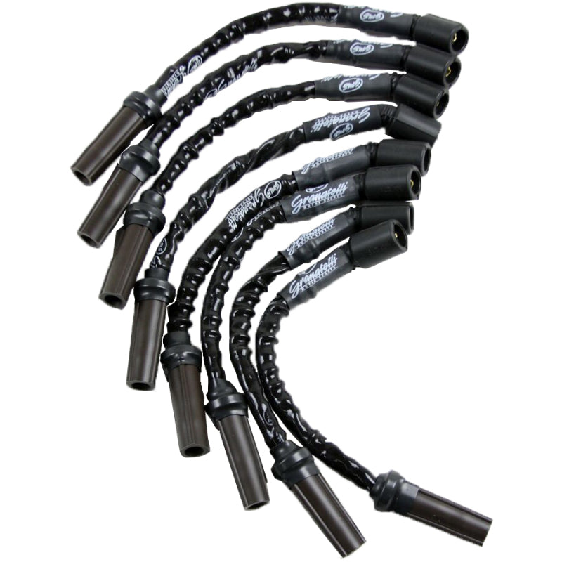Granatelli Motor Sports Granatelli 99-23 GM Truck/SUV V8 (Excl 8.1L) Hi-Perf Coil-Near-Plug Conn Kit w/9in Lead/Blk Jacket