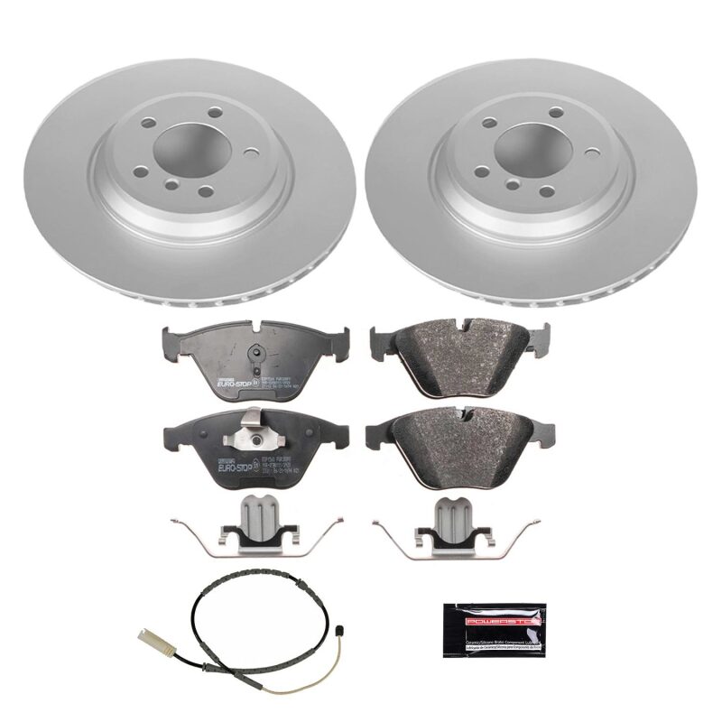 PowerStop Power Stop 11-13 BMW 335i xDrive Front Euro-Stop Brake Kit