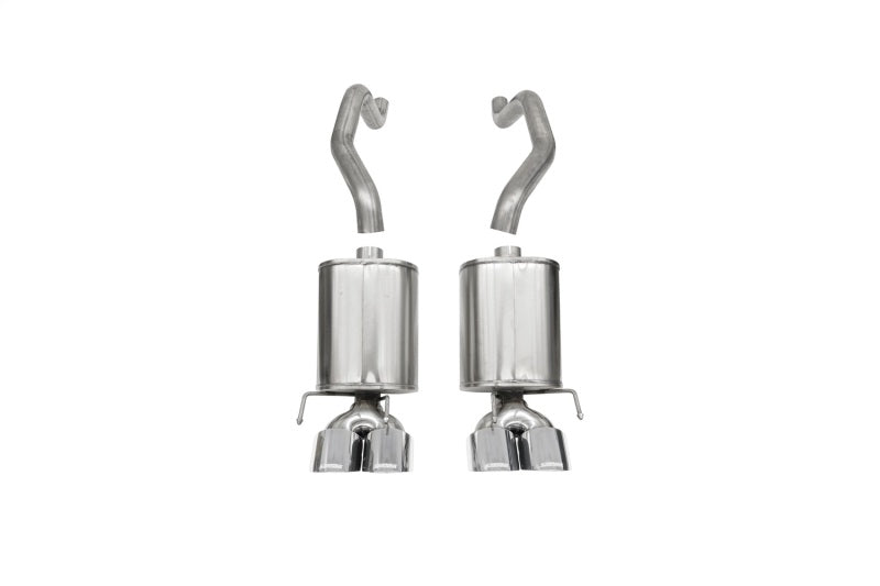 CORSA Performance Corsa 2009-2013 Chevrolet Corvette (C6) 6.2L Polished Sport Axle-Back Exhaust w/4.5in Tips