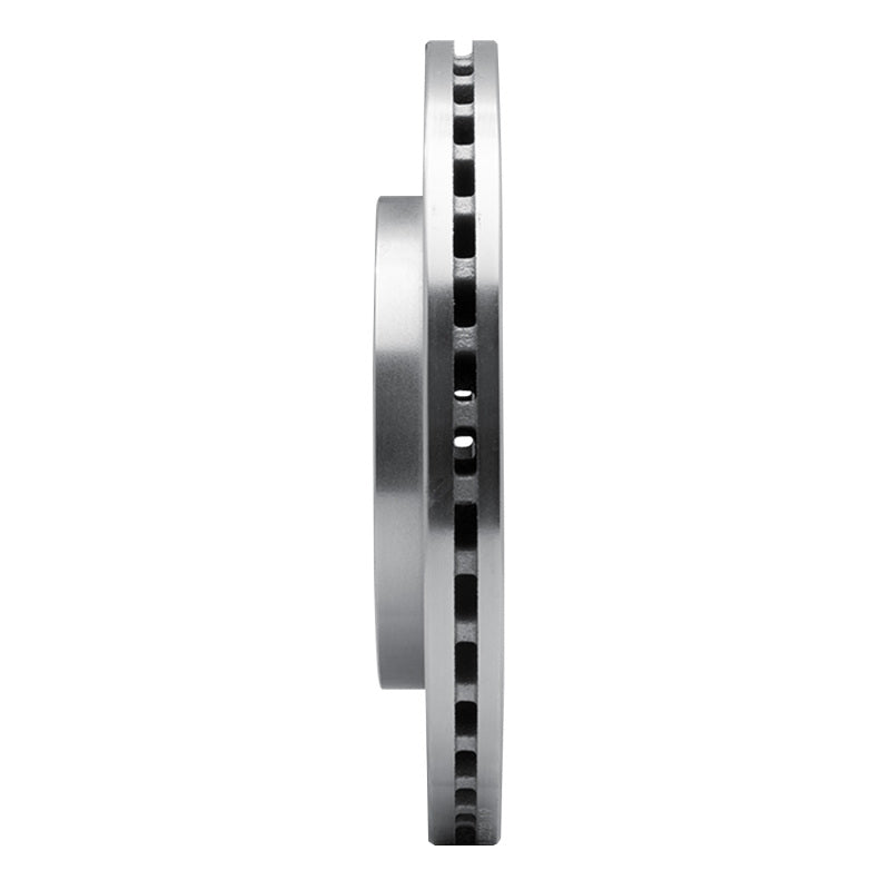 R1 Concepts R1 85-97 Nissan 720 DATSUN Front Left Drilled & Slotted Silver Brake Rotor