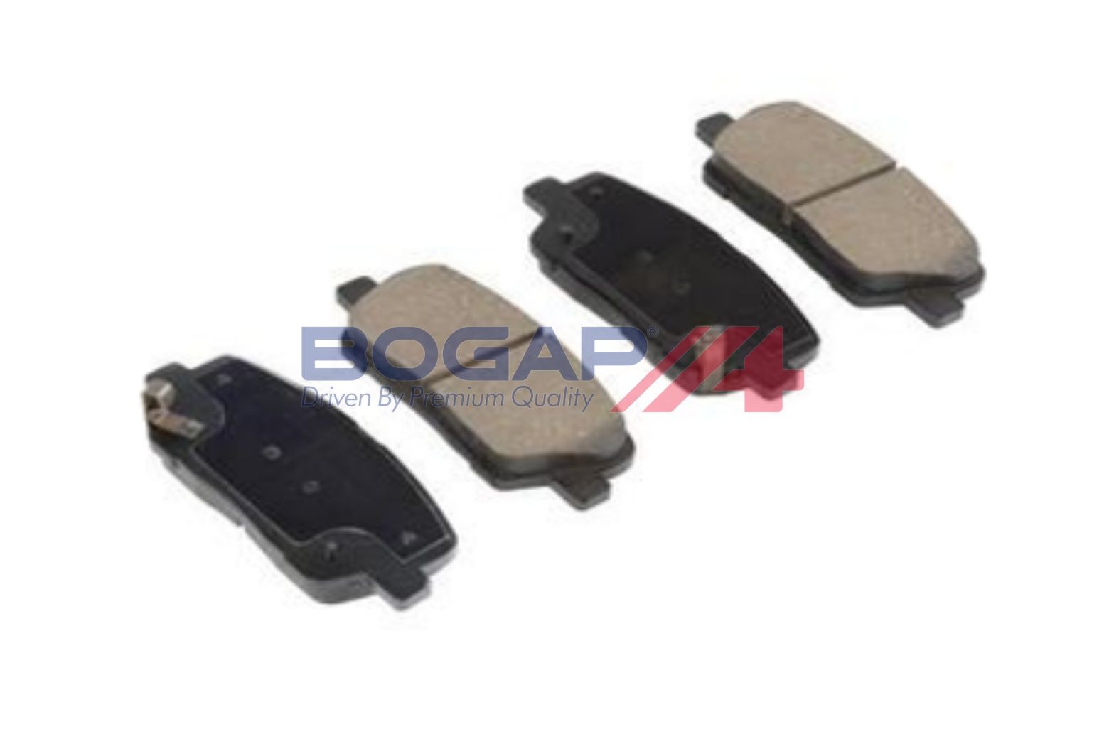 BOGAP Y8210207 Brake Pad Set, Disc Brake