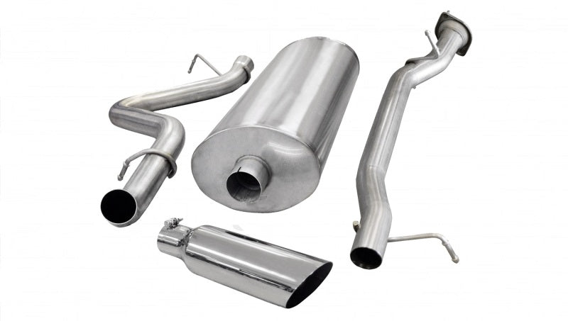 CORSA Performance Corsa/dB 07-10 Chevrolet Silverado Crew Cab/Long Bed 2500 6.0L V8 Polished Sport Cat-Back Exhaust