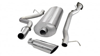 CORSA Performance Corsa/dB 07-10 Chevrolet Silverado Crew Cab/Long Bed 2500 6.0L V8 Polished Sport Cat-Back Exhaust