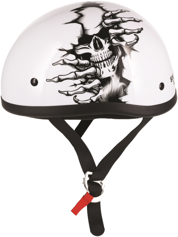 Bikers Choice Skid Lids Born Wild Original Helmet - Large