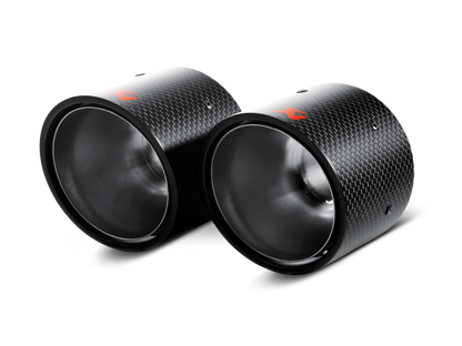 Akrapovic Akrapovic 07-14 MINI Cooper S (R56) / Cooper S Cabrio (R57) Tail Pipe Set (Carbon)
