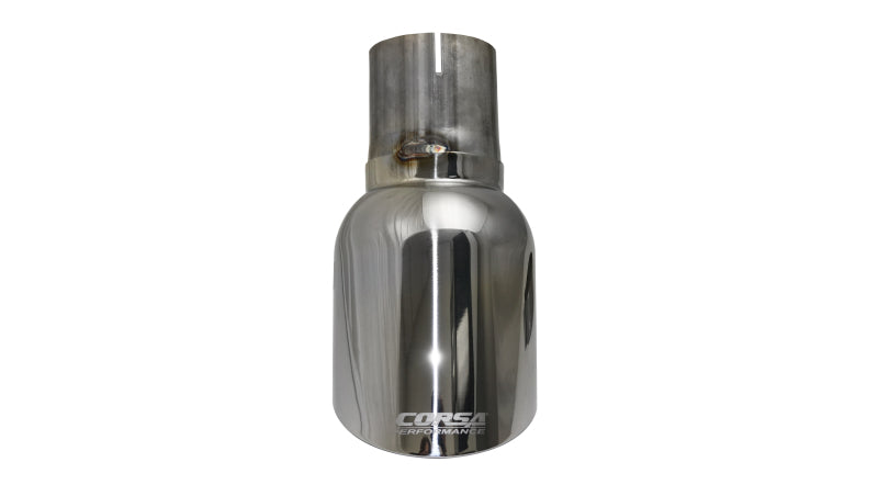CORSA Performance Corsa Single Universal 2.75in Inlet / 4.5in Outlet Polished Pro-Series Tip Kit