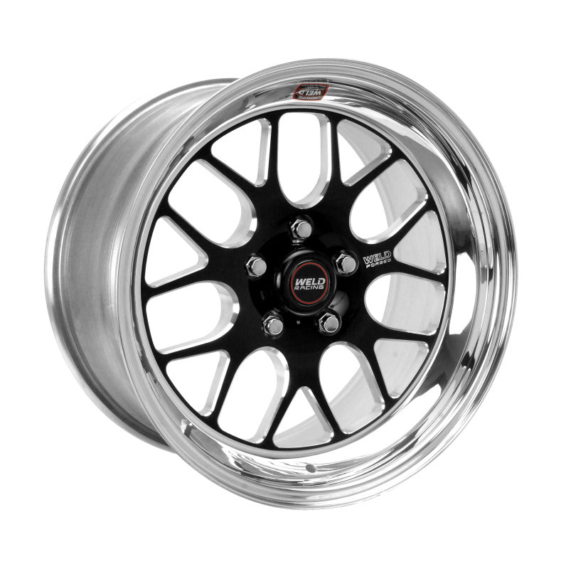Weld S77 17x7 / 5x4.5 BP / 4.4in. BS Black Wheel (Low Pad) - Non-Beadlock