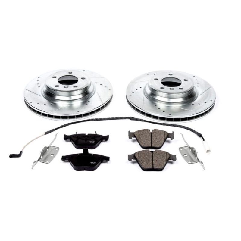 PowerStop Power Stop 2009 BMW 335i xDrive Front Z23 Evolution Sport Brake Kit