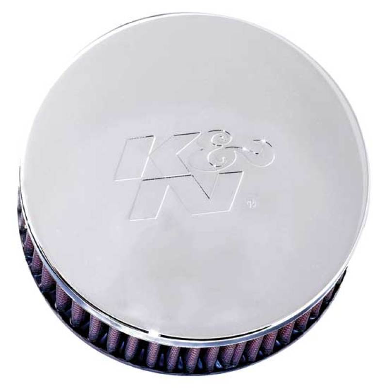 K&N Engineering K&N Universal Chrome Filter 2.438in Flange ID x 5.125in OD x 2in H