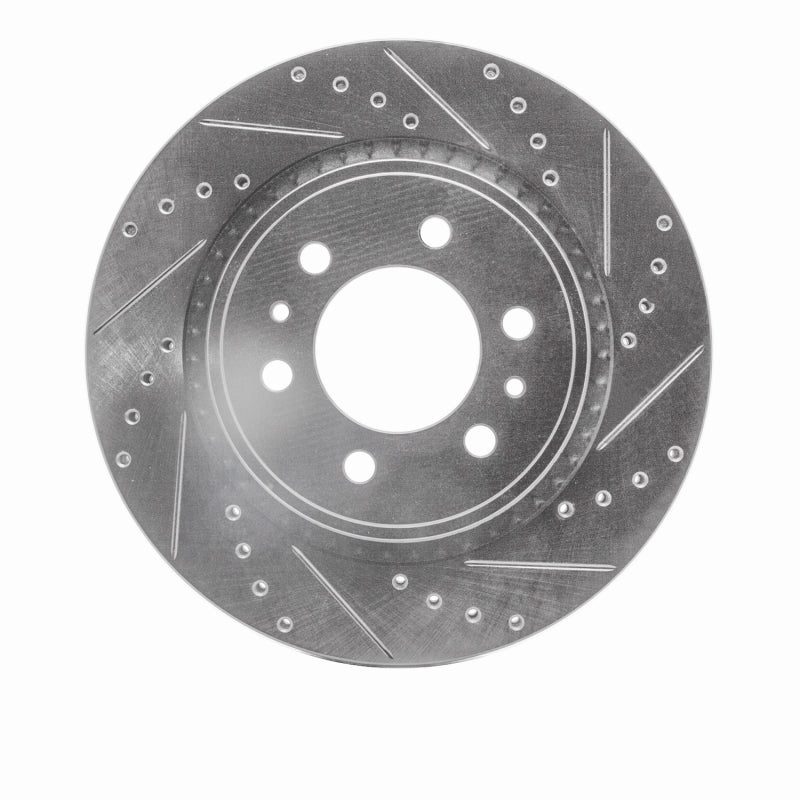 R1 Concepts R1 08-16 Nissan CABSTAR (Mexico) Front Right Drilled & Slotted Silver Brake Rotor