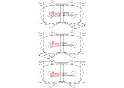 DBA 2015+ Toyota Fortuner XP Performance Brake Pads