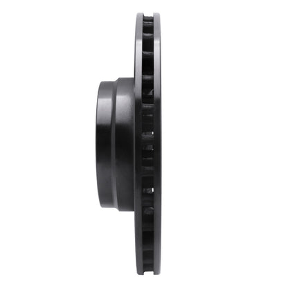 R1 Concepts R1 06-12 Land Rover Range Rover Front Right Drilled & Slotted Black Brake Rotor