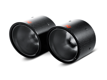 Akrapovic Akrapovic 07-14 MINI Cooper S (R56) / Cooper S Cabrio (R57) Tail Pipe Set (Carbon)