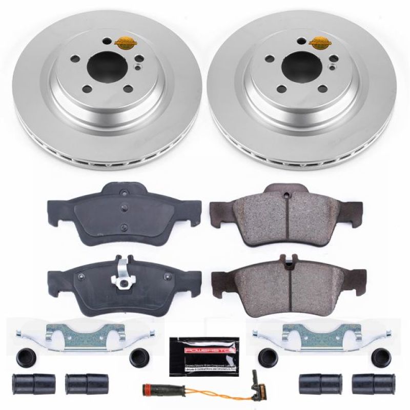PowerStop Power Stop 09-14 Mercedes-Benz CL550 Rear Z23 Evolution Sport Coated Brake Kit