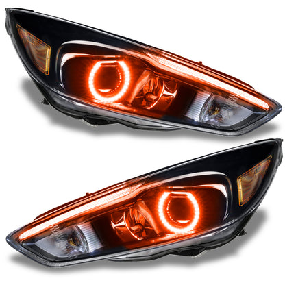 ORACLE Lighting Oracle 15-17 Ford Focus RS/ST DRL Upgrade w/ Halo Kit - ColorSHIFT w/o Controller
