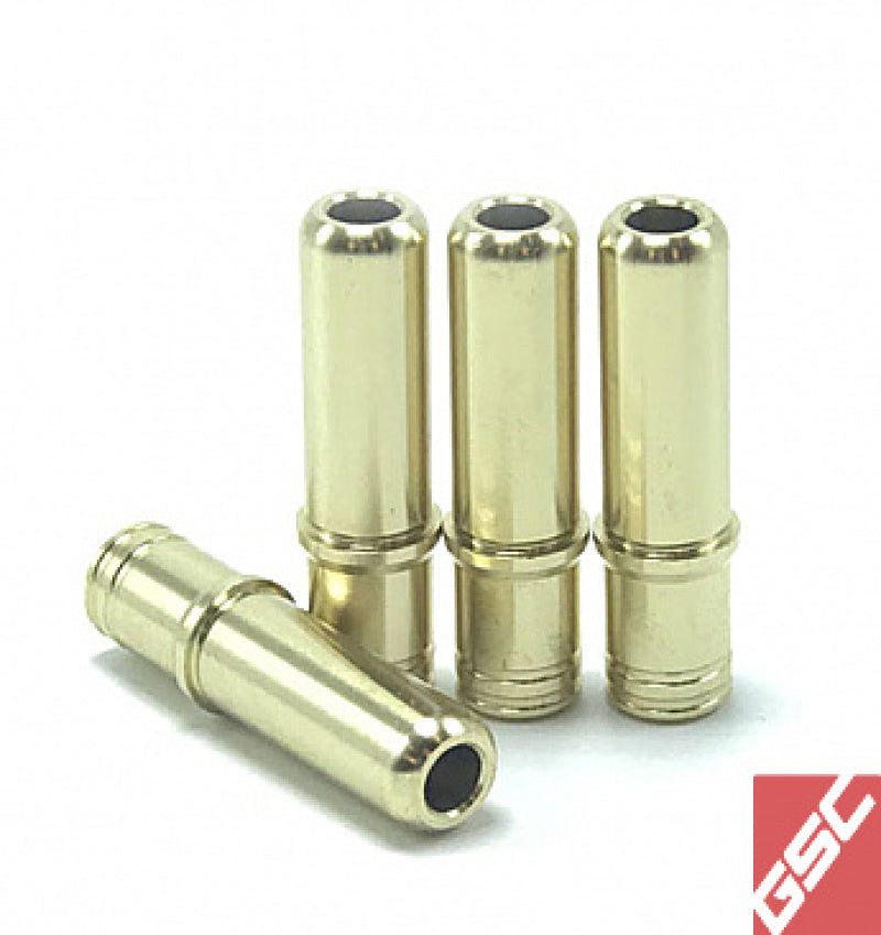 GSC Power Division GSC P-D Honda K-Series VTEC K20/24 Manganese Bronze Exhaust Valve Guide Stopper Style 6mm ID - SET 8