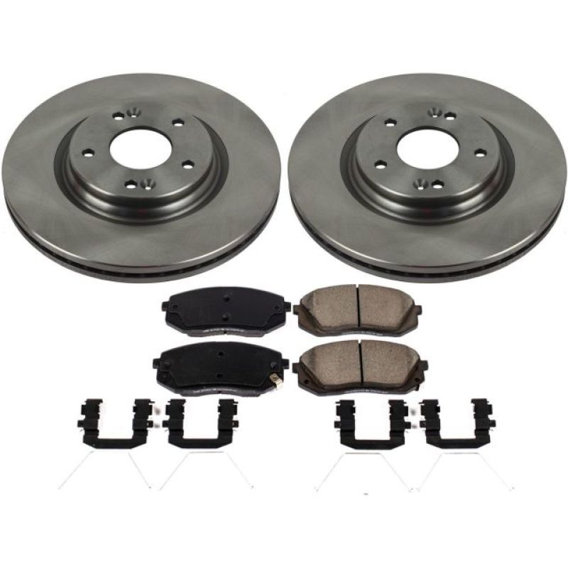 PowerStop Power Stop 18-19 Hyundai Kona Front Autospecialty Brake Kit