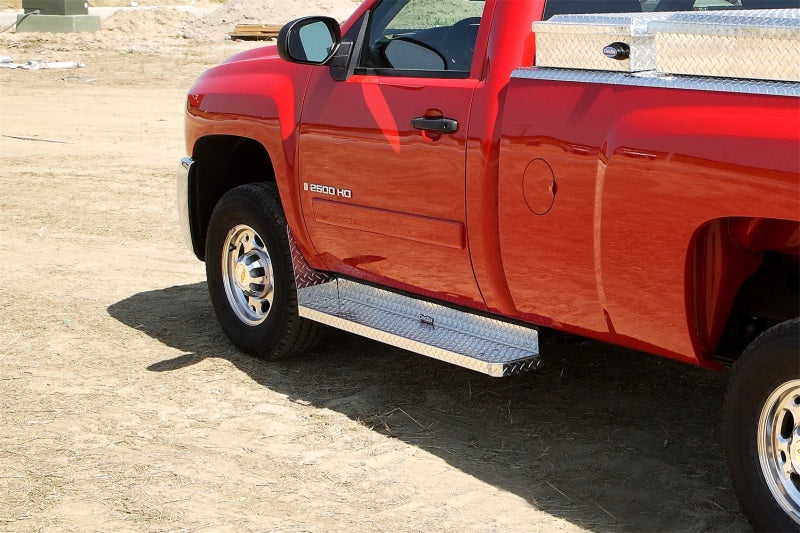 Dee Zee 15-23 Ford F150/Super Duty Running Board Cab Section Brite-Tread Aluminum