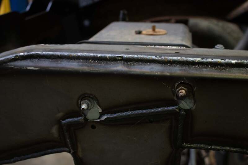 Rustbuster Over Axle Frame Section Right Side