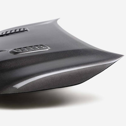 Seibon 2023 Toyota GR Corolla VS-Style Double-Sided Carbon Hood - Gloss Finish