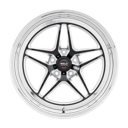 Weld S81 20x7 / 6x135 BP / 4.5in. BS Black Wheel 3.540 ID (Low Pad)