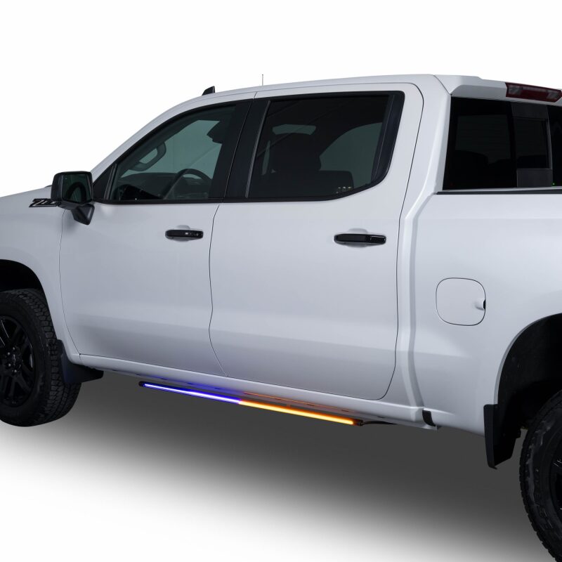 Putco 19-23 Chevrolet Silverado / GMC Sierra LD Blade Rocker Kits Sideliners - Amber/White