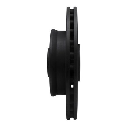 R1 Concepts R1 88-91 Mazda 929 Front Right Drilled & Slotted Black Brake Rotor