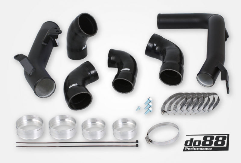 do88 Volvo S60 V60 XC60 V90 S90 XC90 SPA Pressure Pipes Diesel OEM Intercooler Black Hoses