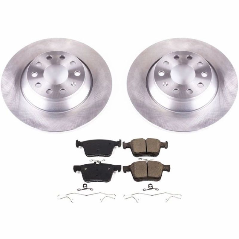 PowerStop Power Stop 16-18 Audi TT Quattro Rear Autospecialty Brake Kit