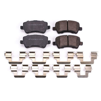 PowerStop Power Stop 13-15 Land Rover LR2 Rear Z17 Evolution Ceramic Brake Pads w/Hardware